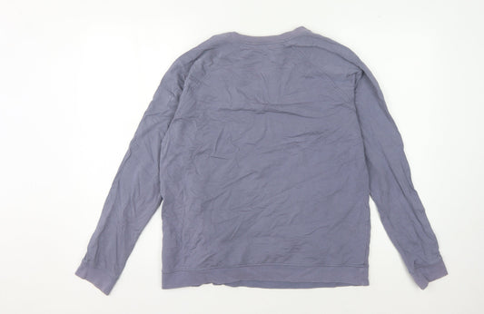 Sandwich Women's Blue Pullover Sweatshirt, Size M