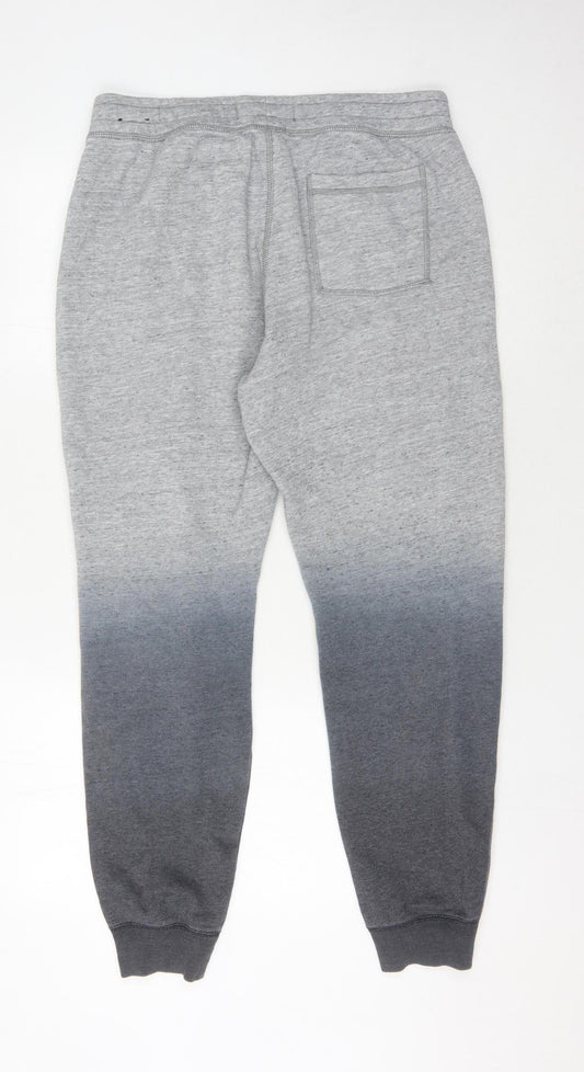 Hollister Men's Grey Jogger Sweatpants Medium