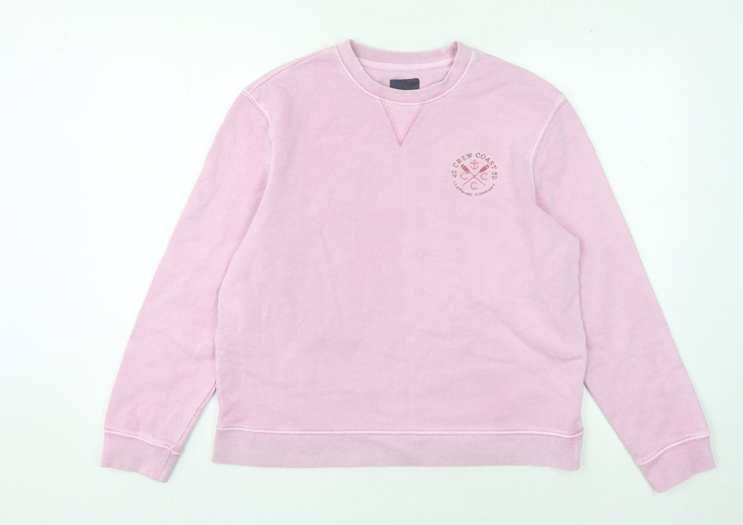 Crew Clothing Women's Pink Pullover Sweatshirt Size 10