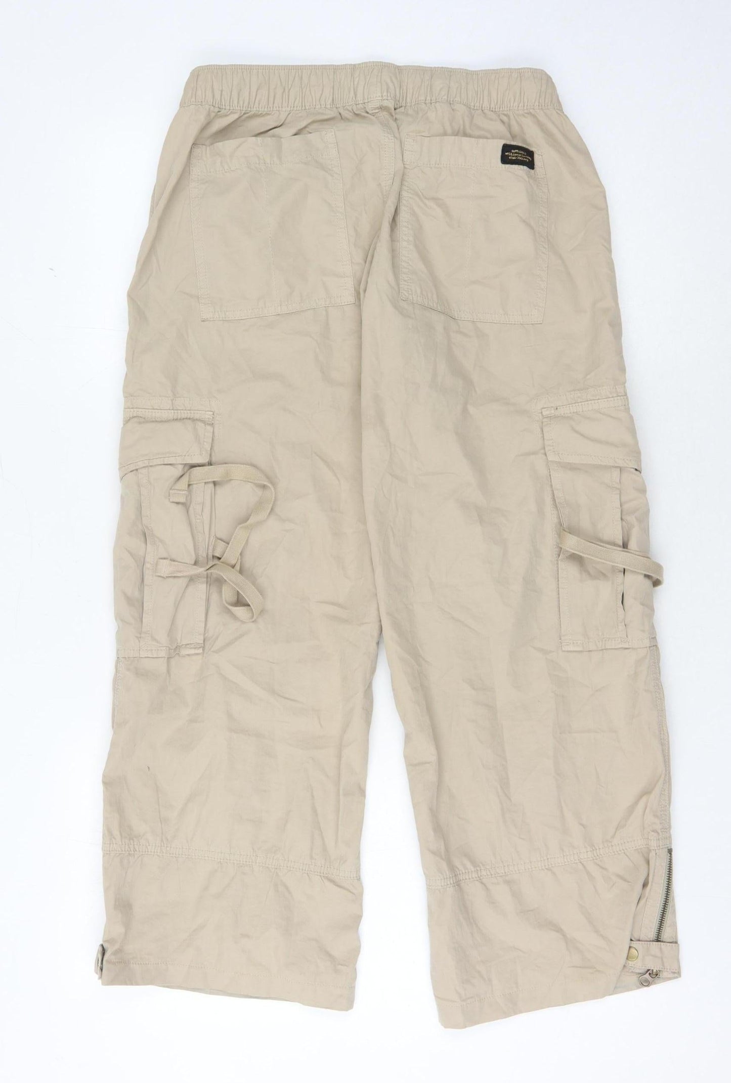 Superdry Men's Beige Cargo Trousers Size 28