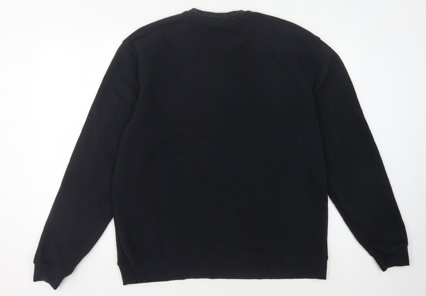 Jack Wills Men's Black XL Pullover Sweatshirt
