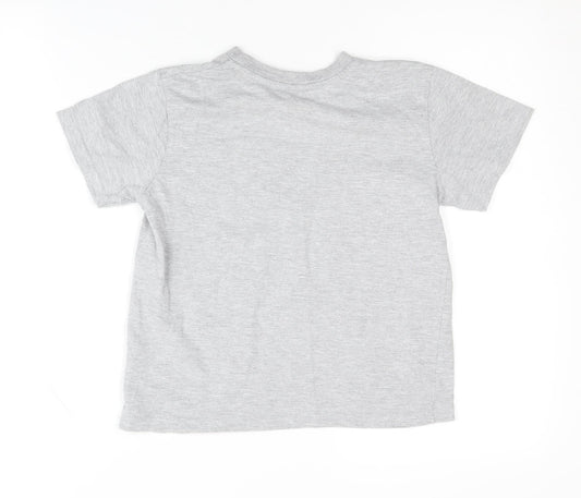Character.com Boys Grey Transformers T-Shirt 7-8 Years
