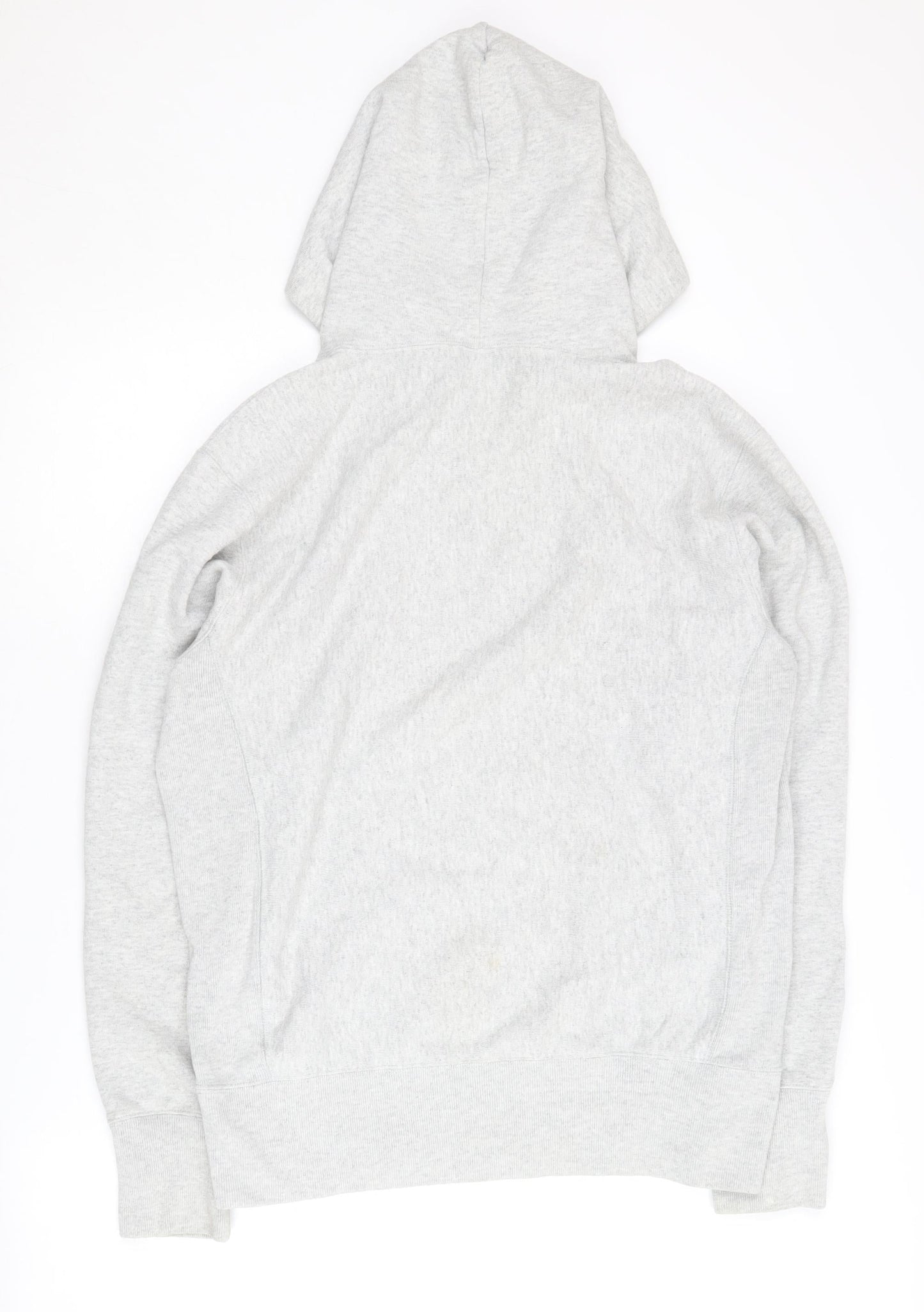 Champion Men’s Grey Large Pullover Hoodie with Logo