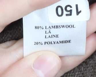 Calvin Klein Men's Brown XL V-Neck Pullover Jumper