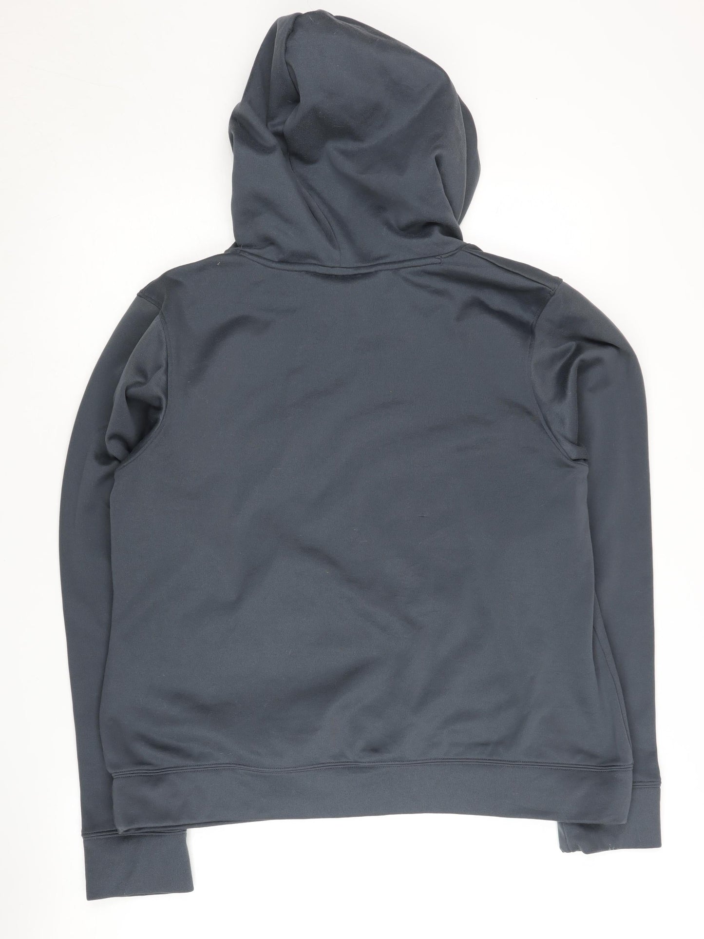 Under Armour Women's Grey Hoodie, L, Polyester, Hooded