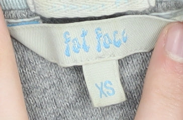 Fat Face Grey Knit Hoodie, XS, Men’s Pullover, Good
