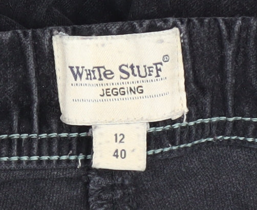 White Stuff Black Women’s Jegging, Size 12, Stretch Slim Fit