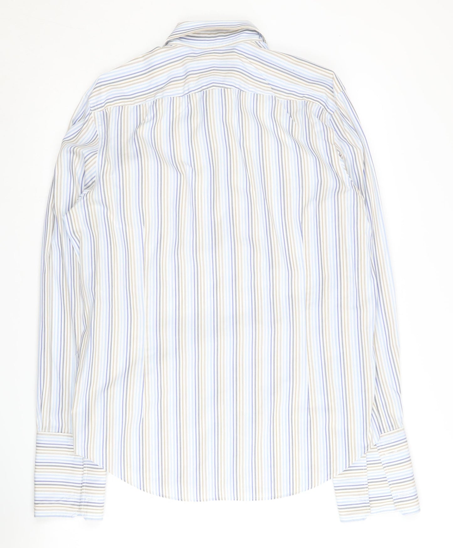 Jeff Banks Men's Multicoloured Striped Dress Shirt