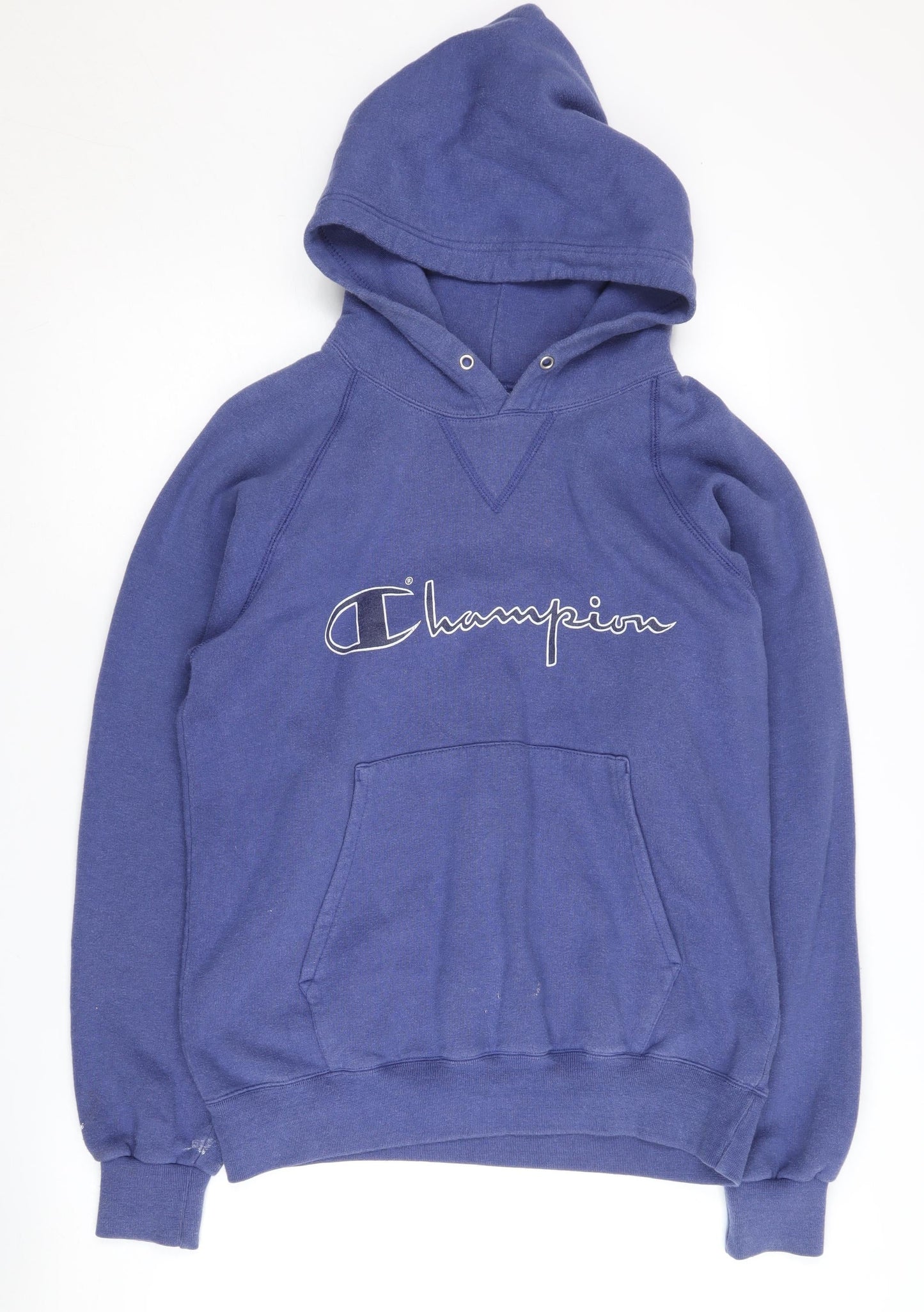 Champion Men’s Blue Pullover Hoodie - Small