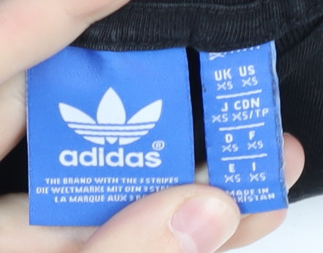 Adidas Men's Black XS T-Shirt, Short Sleeve, Logo