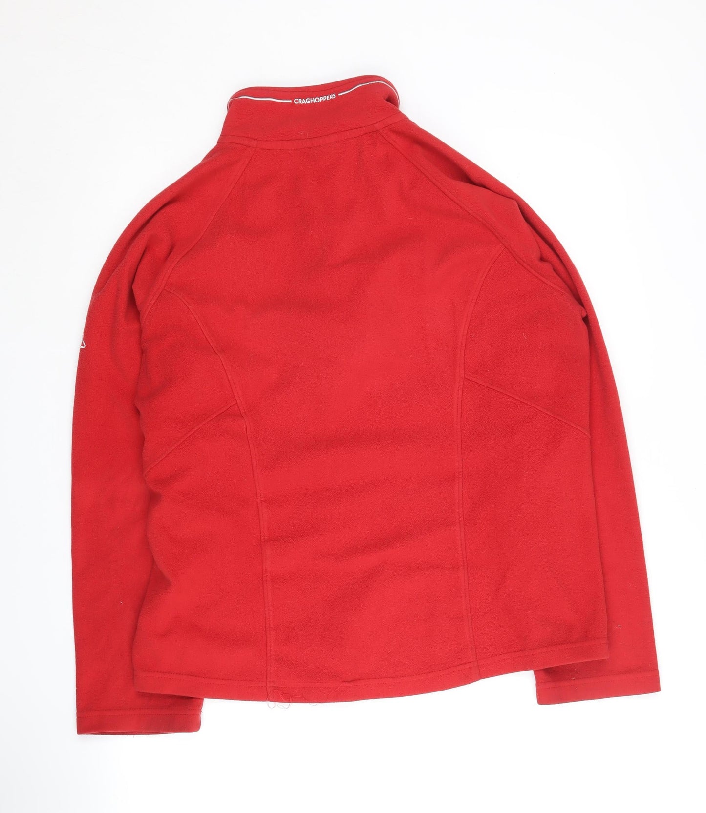 Craghoppers Red Unisex Fleece Sweatshirt UK 14