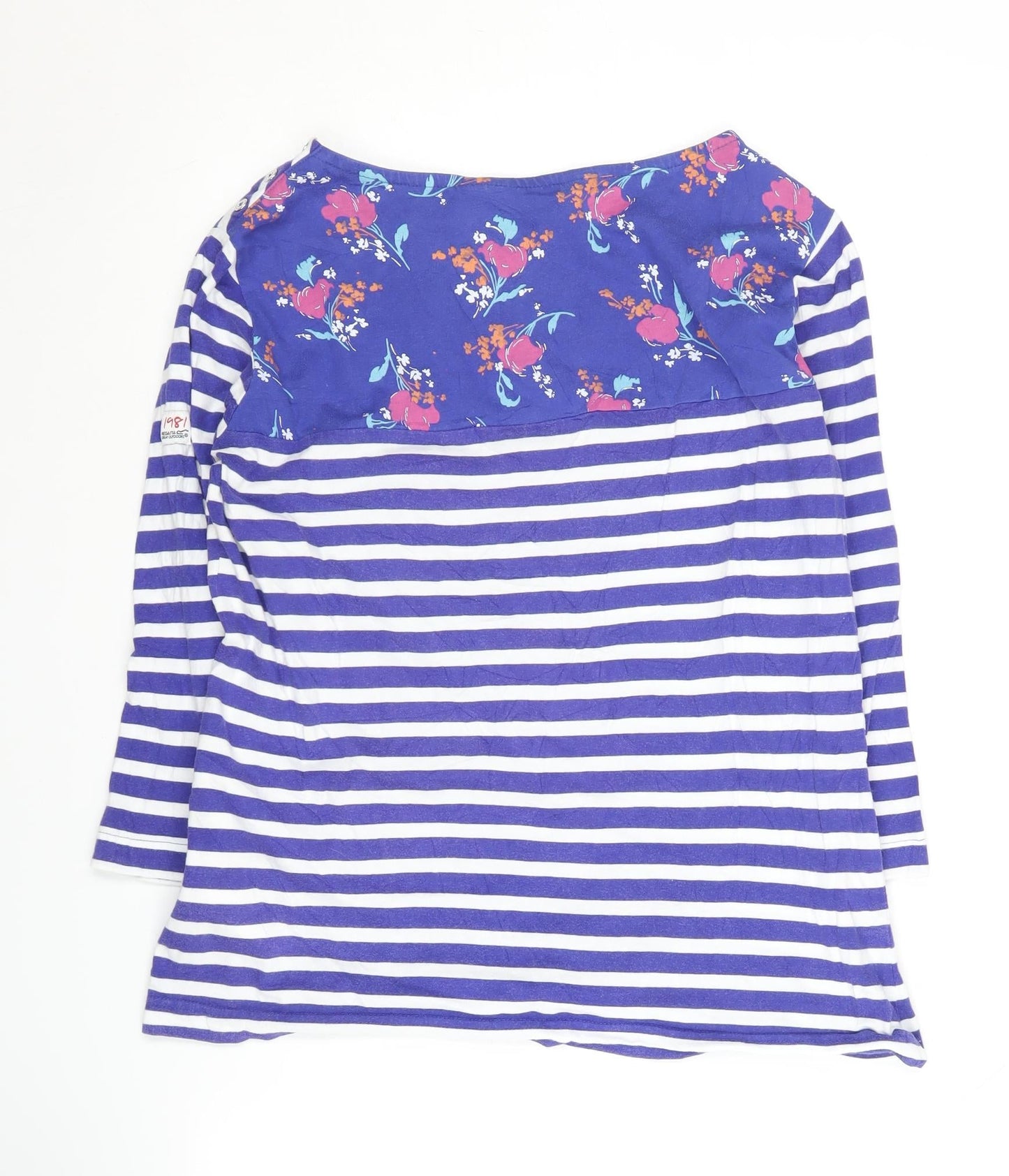 Regatta Women's Multicoloured Stripe T-Shirt Size 12