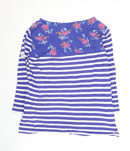 Womens UK Size 12 Regatta Multicoloured Cotton T-Shirt