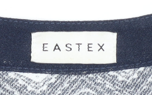 Eastex Women's Multicoloured Geometric Button-Up Top