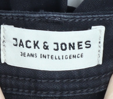 Jack & Jones Men's Black Slim Skinny Jeans 30x32