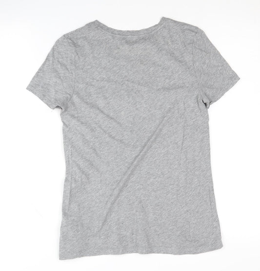 Tommy Hilfiger Women's Grey XS Relaxed T-Shirt
