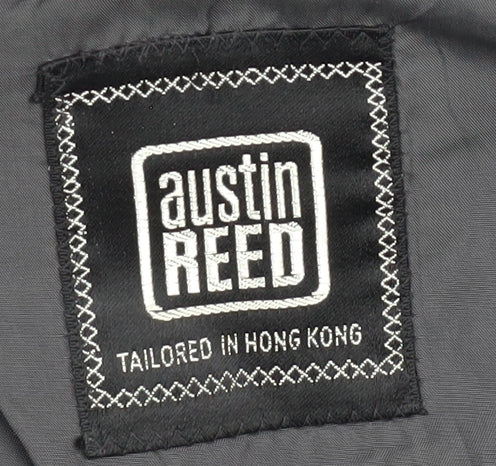 Austin Reed Men's Grey Striped Blazer, Size 38R