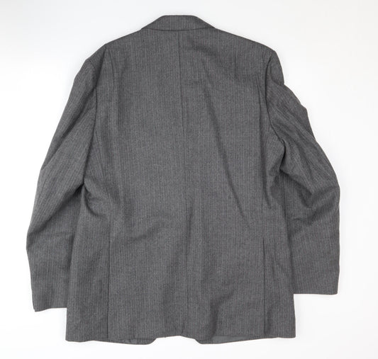 Centaur Men's Grey Wool Blazer Size 42R