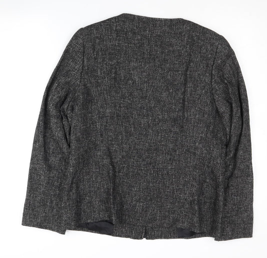 Windsmoor Women's Grey Blazer Size 12 Classic Workwear