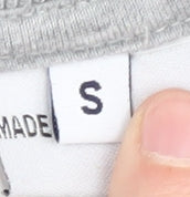 Fila Unisex Grey Logo Sweatshirt, Size S, Pullover