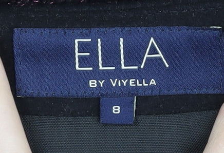Ella by Viyella Women's Multicoloured Pencil Skirt Size 8