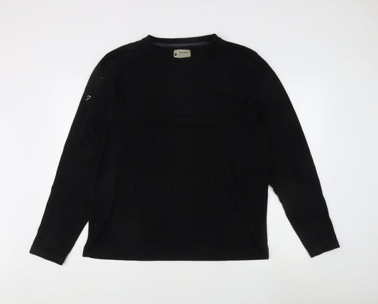 Peter Storm Men's Black Sweatshirt M Pullover Fleece