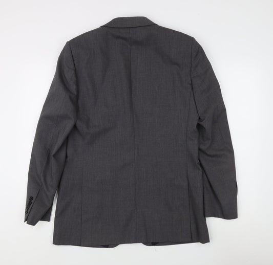 Reiss Men's Grey Suit Jacket, 38 Regular