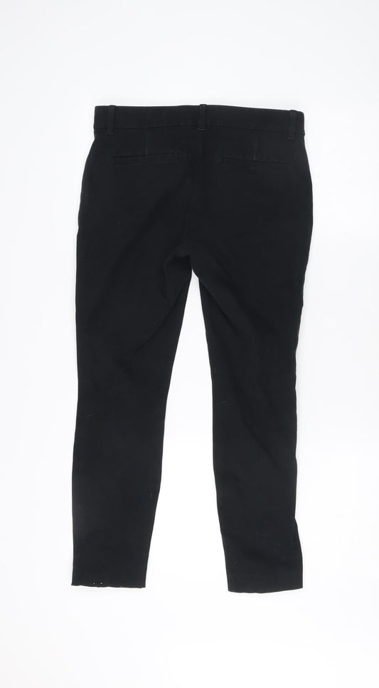 Gap Women's Black Ankle Skinny Trousers Size 4
