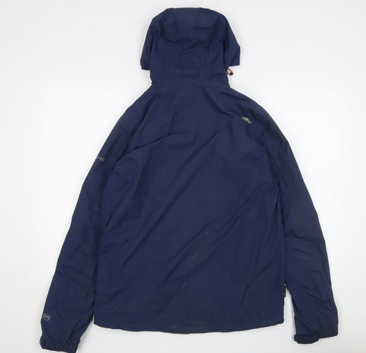 Trespass Men's Blue Waterproof Windbreaker Jacket S 35-37"