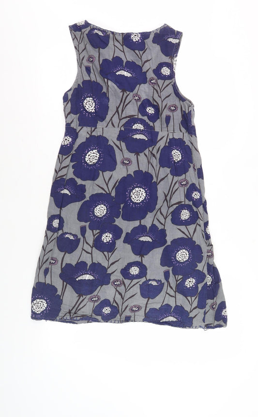 White Stuff Women's Floral Shift Dress Multicoloured Size 12