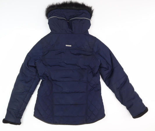Regatta Women's Blue Puffer Jacket Size 12