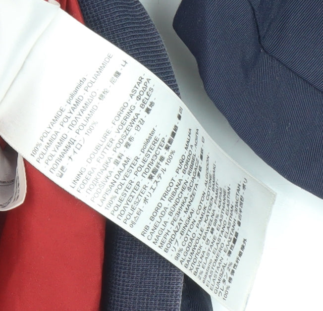 Levi's Men's Blue Bomber Jacket M, Casual Stand-Up Style