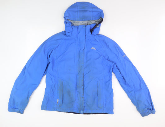 Trespass Men's Blue Waterproof Jacket L