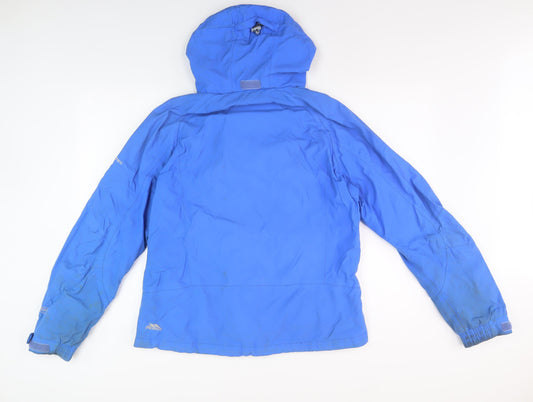 Trespass Men's Blue Waterproof Jacket L