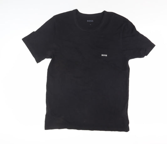BOSS Men's Black XL Crew Neck T-Shirt