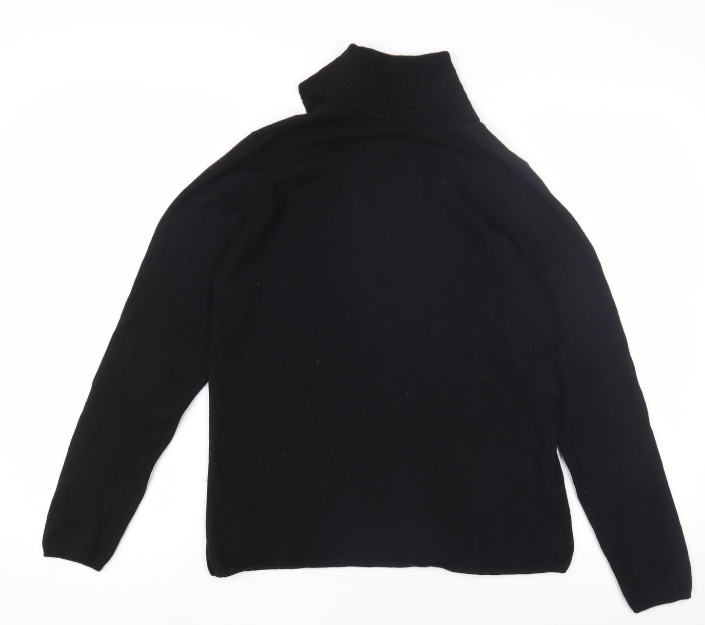 Hawick Cashmere Women's Black Pullover Jumper S