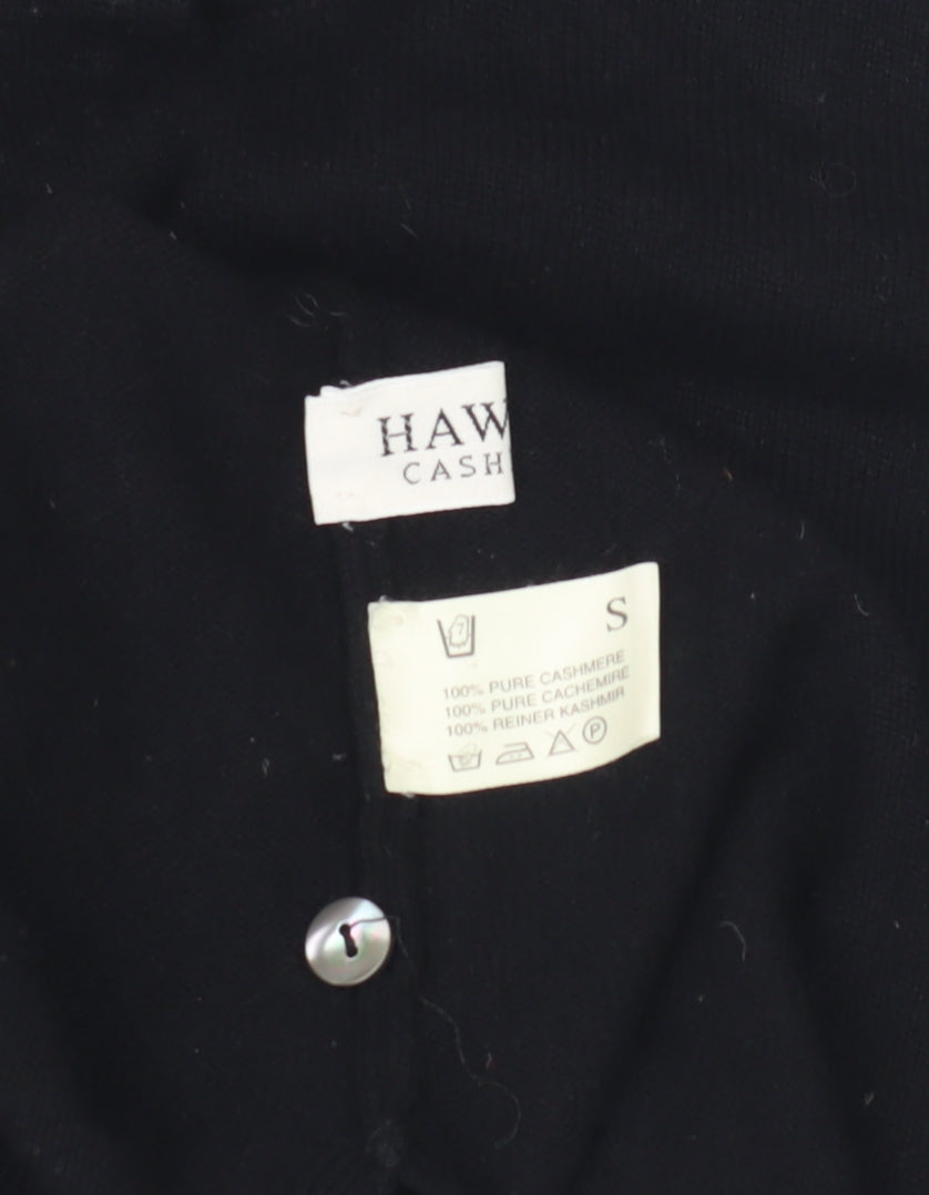Hawick Cashmere Women's Black Pullover Jumper S