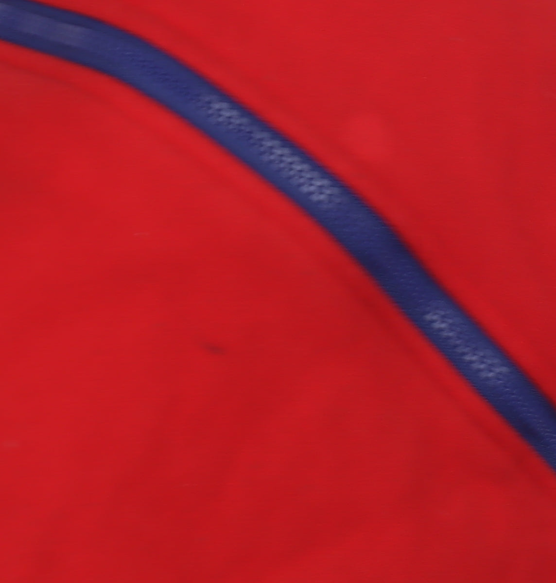 Brand and care label for Mountain Warehouse girls’ red full zip hoodie -, size 8, years