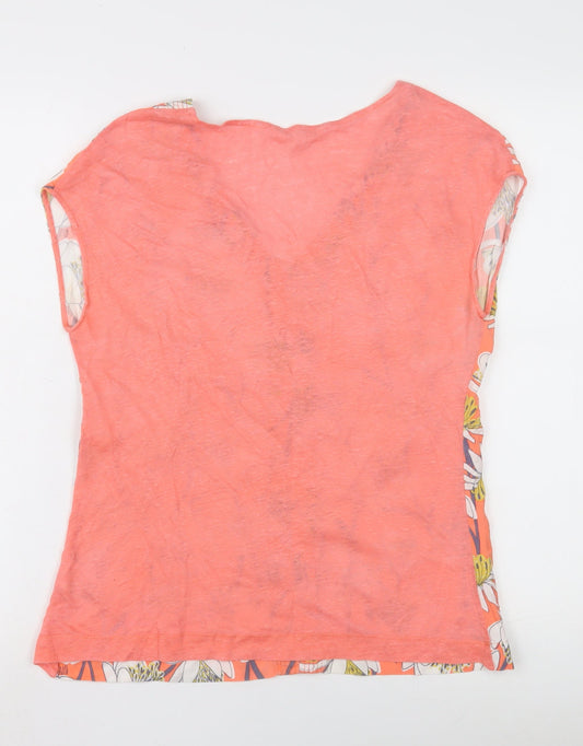 Womens UK Size 10 White Stuff Multicoloured Cotton Blouse