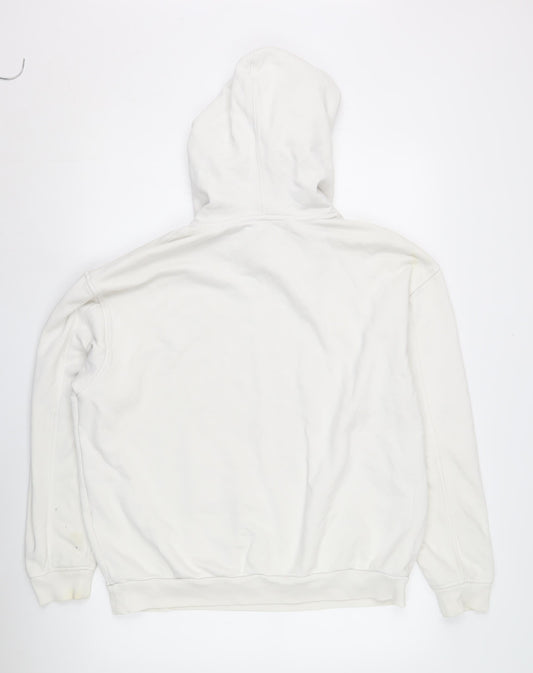 Levi's Men's White M Hoodie Pullover with Logo