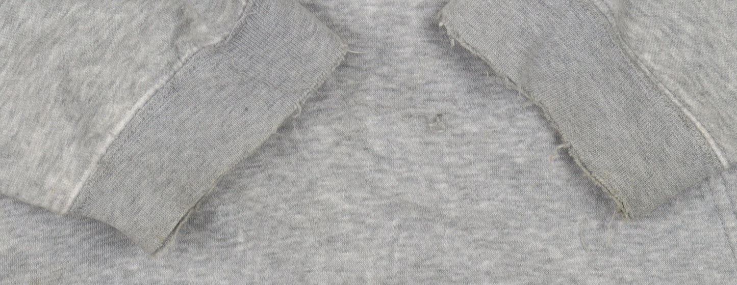 Nike Men's Grey 2XL Hoodie Pullover with Logo