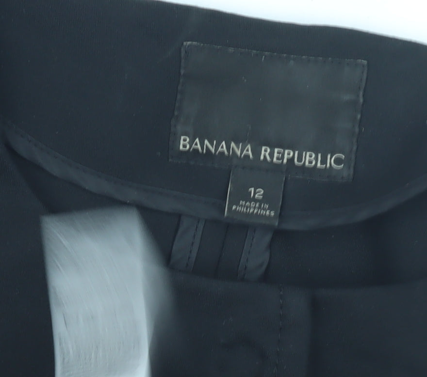 Banana Republic Women’s Black Short Jacket Size 12