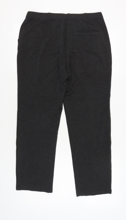 Marks and Spencer Women's Black Trousers Size 14
