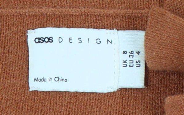 Additional view of ASOS Design Brown Women's Pullover Sweatshirt, size 8