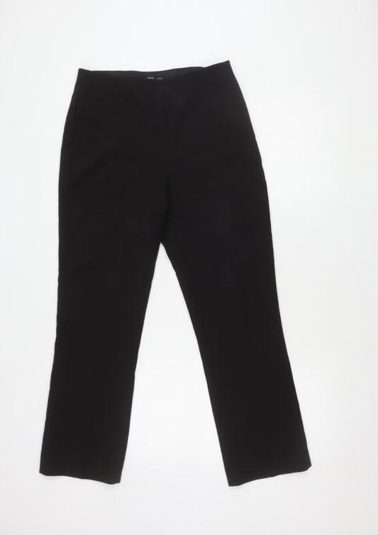 MNG Women's Black Trousers M - Elegant & Versatile