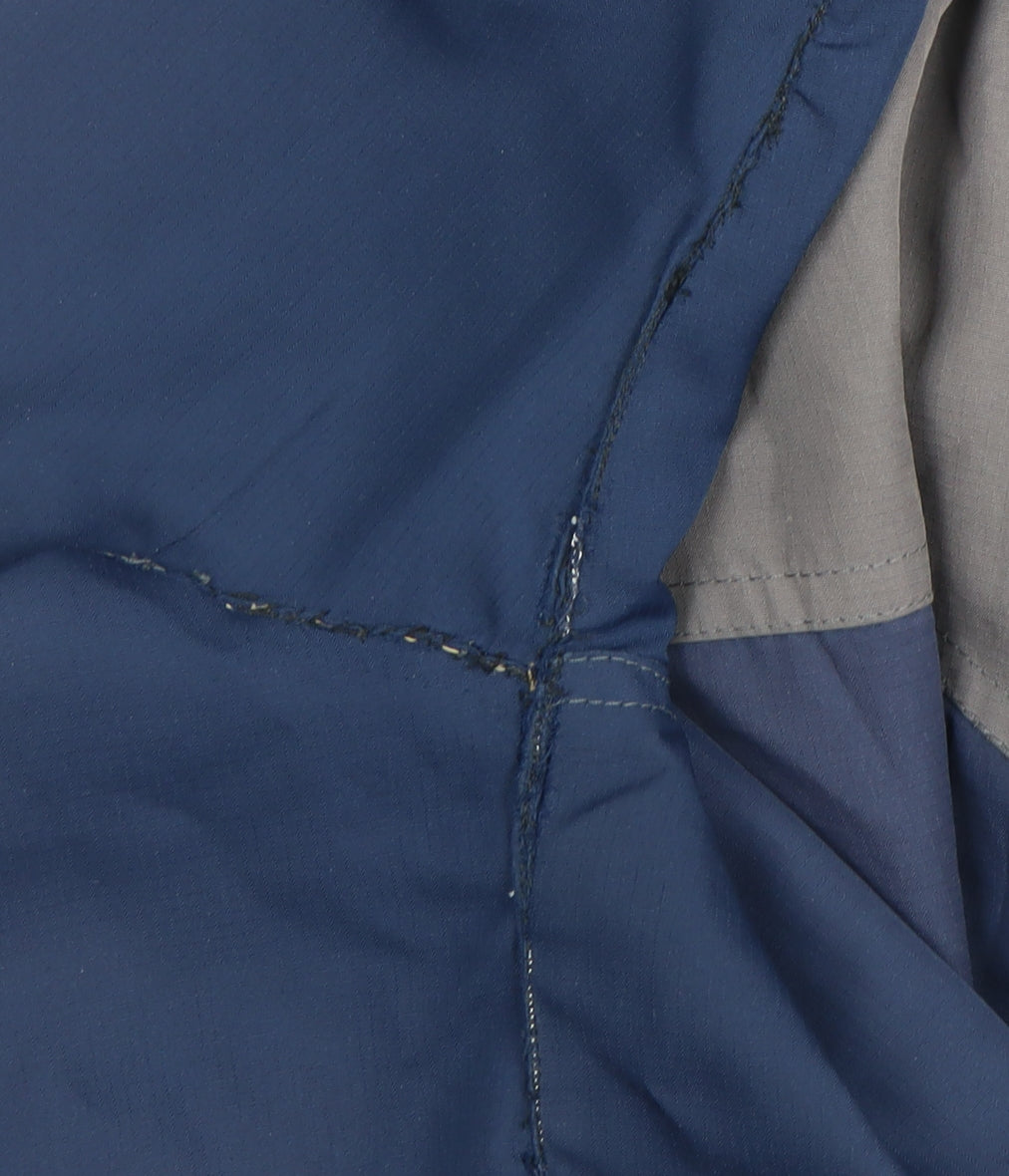 McKenzie Men's Blue Medium Hooded Windbreaker Jacket