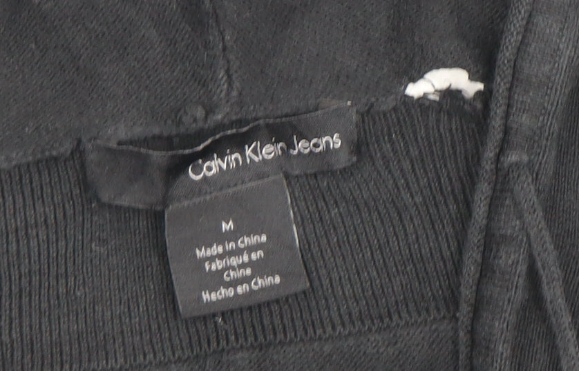Calvin Klein Women’s Black Pullover M Studded Hoodie