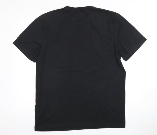 Helly Hansen Men's Black L Graphic T-Shirt, Regular Fit