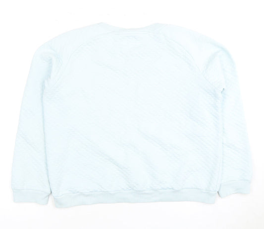 Kin by John Lewis Women's Blue Sweatshirt Size 12