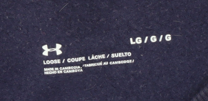 Under Armour Men’s Blue Pullover Sweatshirt L